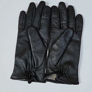 Cole Haan Classic Black Leather Gloves
